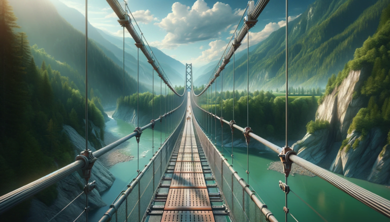 국내에서 숨막히는 경치를 자랑하는 출렁다리 여행지 추천 Top 5 1 출렁다리