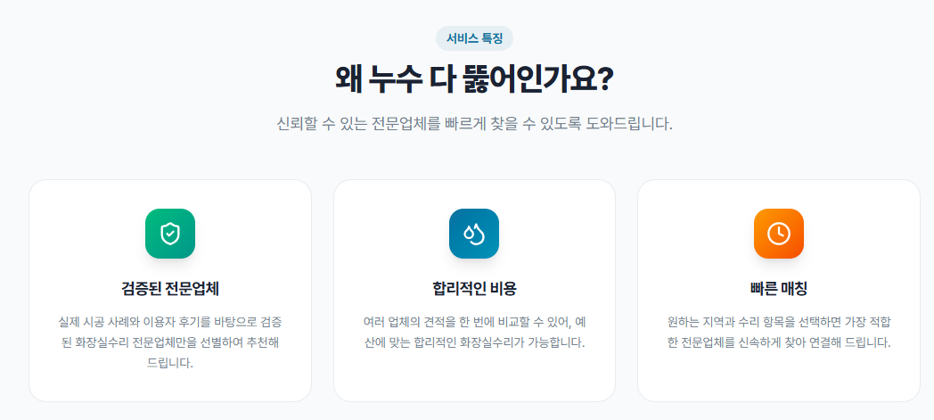 누수 다 뚫어